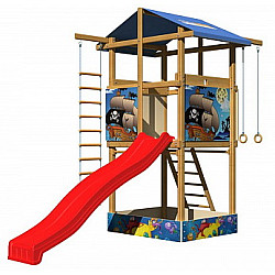 Детская игровая площадка SportBaby-7 башня с песочницей