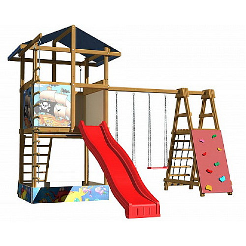 Детская игровая площадка SportBaby-9 с песочницей