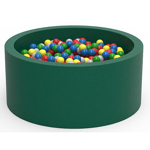 Дитячий сухий басейн круглий з кульками (150 шт)