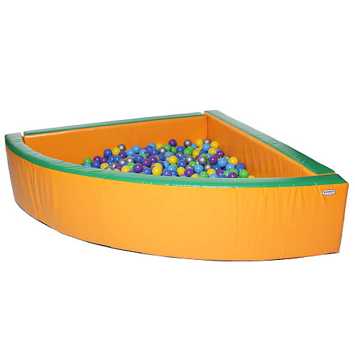 Детский угловой сухой бассейн (без шариков)