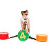 Детский спортивный тренажер с цифрами (5 цилиндров)