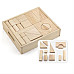Будівельний дерев'яний набір (48 шт) від Viga Toys