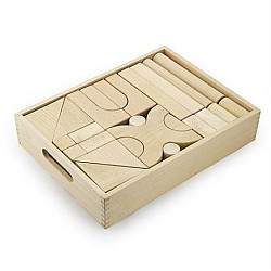 Будівельний дерев'яний набір (48 шт) від Viga Toys