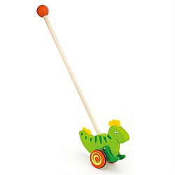 Развивающая игрушка каталка Динозавр от Viga Toys