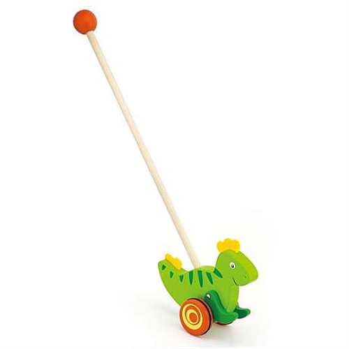Розвиваюча іграшка каталка Динозавр від Viga Toys