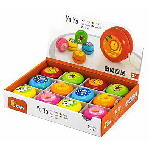 Развивающая деревянная игрушка Йо-йо (1 шт) от Viga Toys