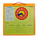 Развивающий Магнитный календарь планер с часами от Viga Toys