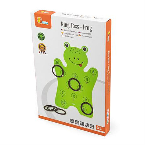 Развивающий набор Лягушонок с кольцами от Viga Toys