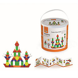 Строительный набор Цветные блоки (250 шт) от Viga Toys