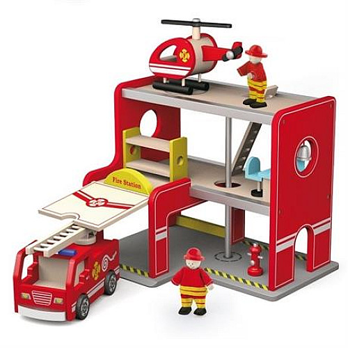 Развивающий набор Пожарная часть от Viga Toys