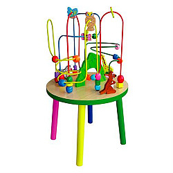 Развивающий столик с лабиринтом и фигурками от Viga Toys