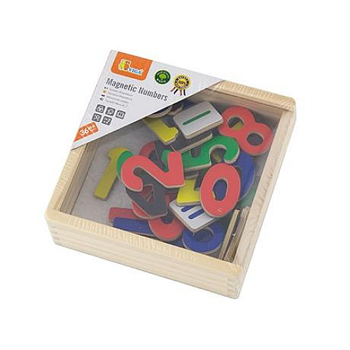 Обучающий магнитный набор Цифры (37 шт) от Viga Toys