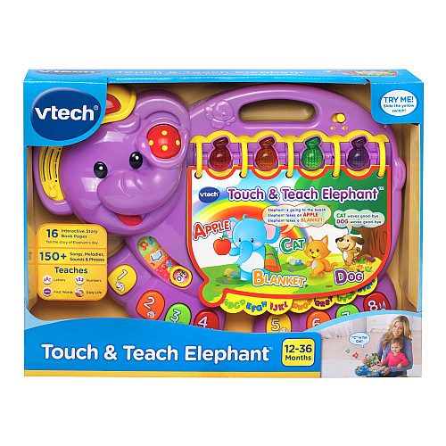 Розвиваюча музична іграшка Слоник від VTech