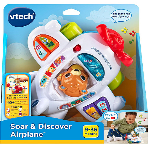 Розвиваюча музична іграшка Літак від VTech