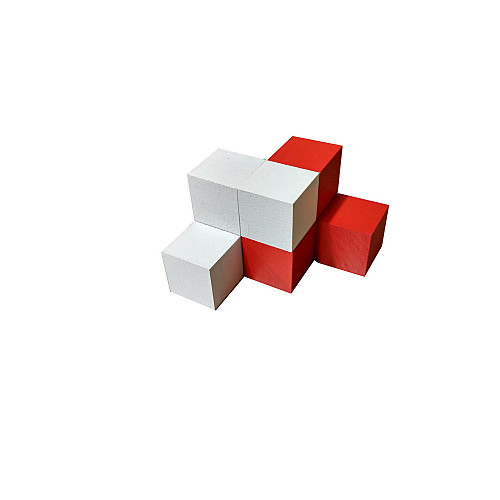 Деревянные кубики Никитина для всех 3х3 см