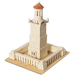 Розвиваючий конструктор з керамічних цеглинок Олександрійський маяк (970 деталей) від Wise Elk