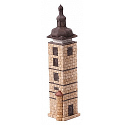 Розвиваючий конструктор з керамічних цеглинок Чорна вежа Чехія (480 деталей) від Wise Elk