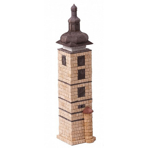 Развивающий конструктор из керамических кирпичиков Черная башня Чехия (480 деталей) от Wise Elk
