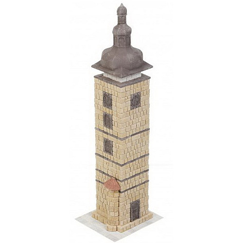 Развивающий конструктор из керамических кирпичиков Черная башня Чехия (480 деталей) от Wise Elk