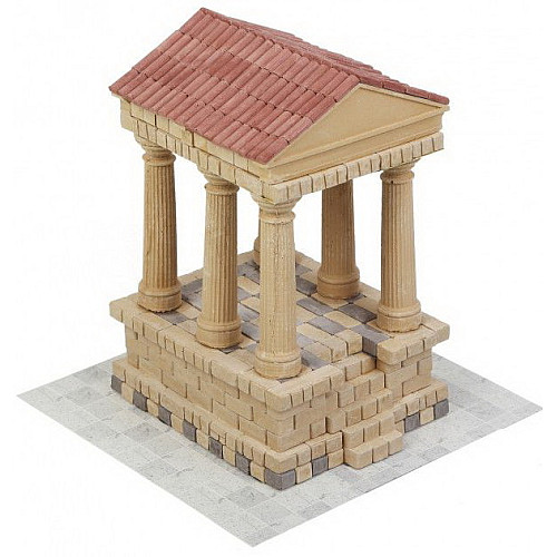 Развивающий конструктор из керамических кирпичиков Римский храм (390 деталей) от Wise Elk