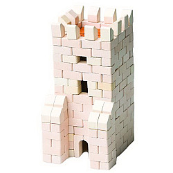 Развивающий конструктор из керамических кирпичиков Выездная башня (300 деталей) от Wise Elk