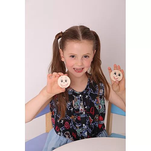 Розвиваючий дидактичний набір Монтессорі Емоції (5 шт) від Hega