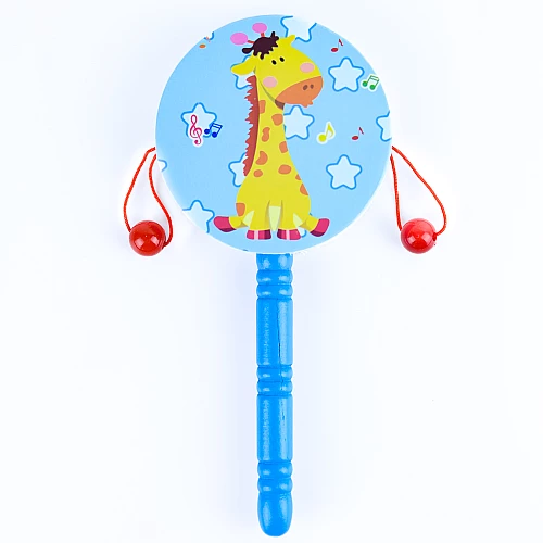 Музыкальная игрушка погремушка Животные (1 шт)