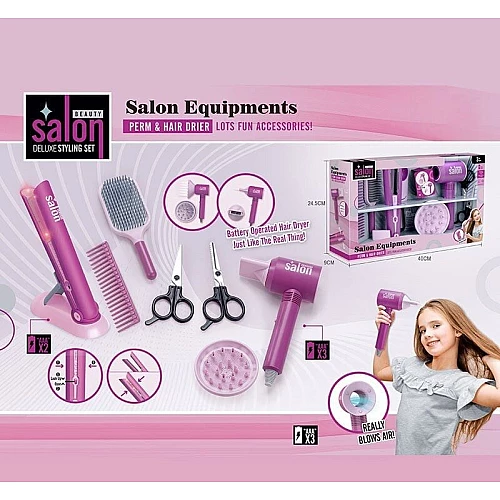 Ігровий набір перукаря (світло та звук)