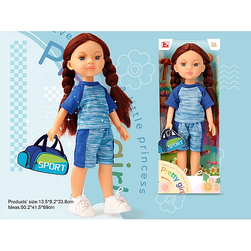 Развивающая игрушка Кукла с сумкой (33 см) Развивающая игрушка Кукла с сумкой (33 см)