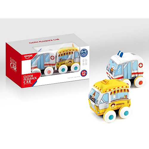 Игровой набор Мягкие машинки (2 шт) Игровой набор Мягкие машинки (2 шт)