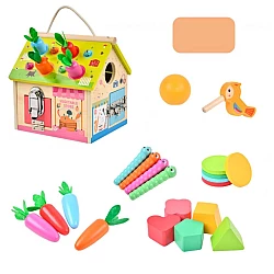Розвиваюча іграшка сортер Будиночок