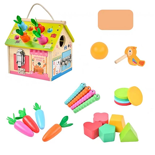 Розвиваюча іграшка сортер Будиночок