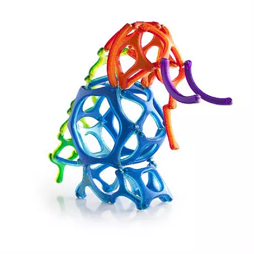 Магнітний набір Монтессорі Різнокольорові блоки (100 деталей) від Guidecraft