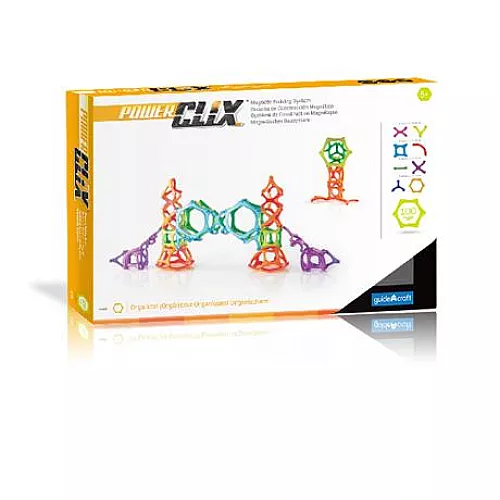 Магнітний набір Монтессорі Різнокольорові блоки (100 деталей) від Guidecraft