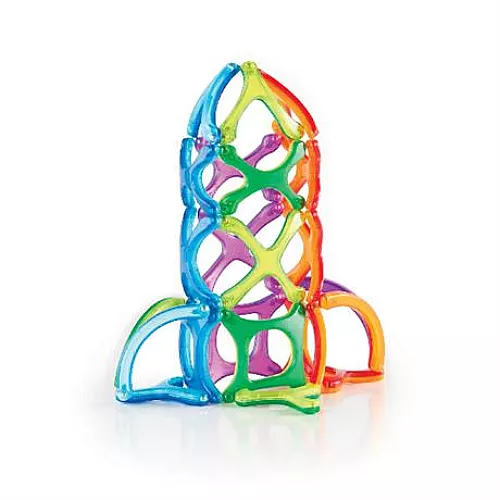 Магнітний набір Монтессорі Різнокольорові блоки (26 деталей) від Guidecraft