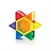 Магнитный набор Монтессори конструктор Цветные блоки (70 деталей) от Guidecraft