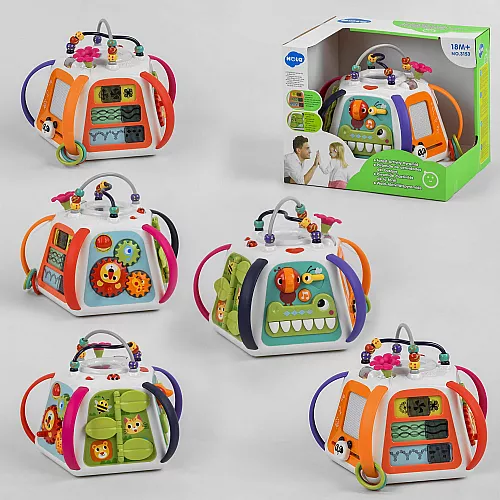 Когнитивная развивающая игрушка Логический куб от Hola Toys Когнитивная развивающая игрушка Логический куб от Hola Toys