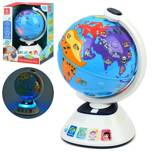 Розвиваюча іграшка Сенсорний глобус від Hola Toys