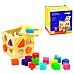 Развивающий деревянный куб сортер