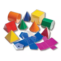 Набор 3D геометрических фигур (22 шт) от Learning Advantage