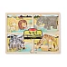 Пазл у рамці 4 в 1 Сафарі від Melissa & Doug
