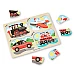 Развивающие пазлы 4 в 1 Транспорт от Melissa & Doug