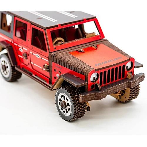 Дерев'яний 3D-конструктор Джип (162 деталі) від PuzzleOk