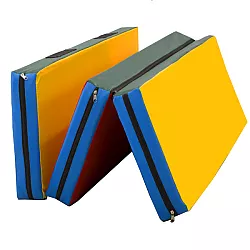 Розвиваючий гімнастичний мат лавочка 120х120x8 см