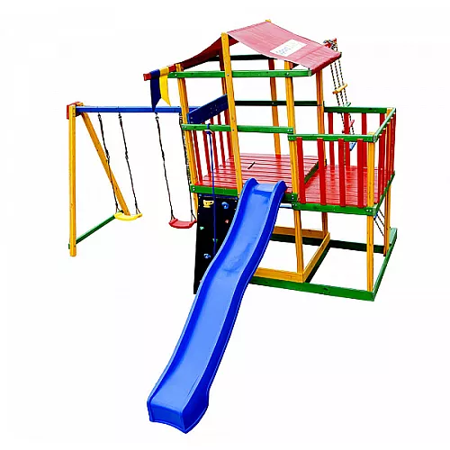 Детский игровой комплекс Babyland-11 цветной Детский игровой комплекс Babyland-11 цветной