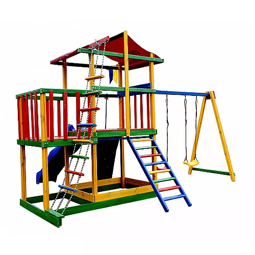 Детский игровой комплекс Babyland-11 цветной Детский игровой комплекс Babyland-11 цветной