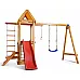 Детский игровой комплекс Babyland-19 с качелями и горкой