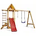 Детский игровой комплекс Babyland-19 с качелями и горкой