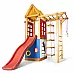 Дитячий ігровий комплекс Babyland-22 будиночок з гіркою