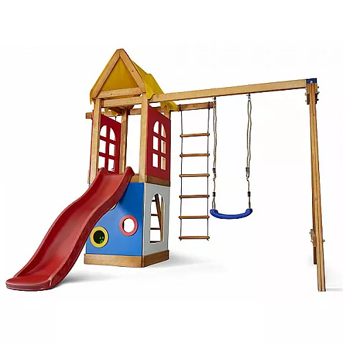 Детский игровой комплекс Babyland-25 с горкой Детский игровой комплекс Babyland-25 с горкой
